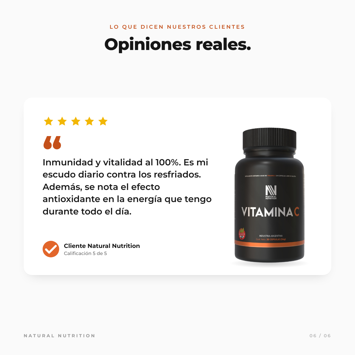 Vitamina C — información del producto 6