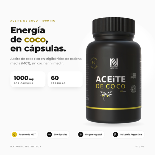 Aceite de Coco — información del producto 1