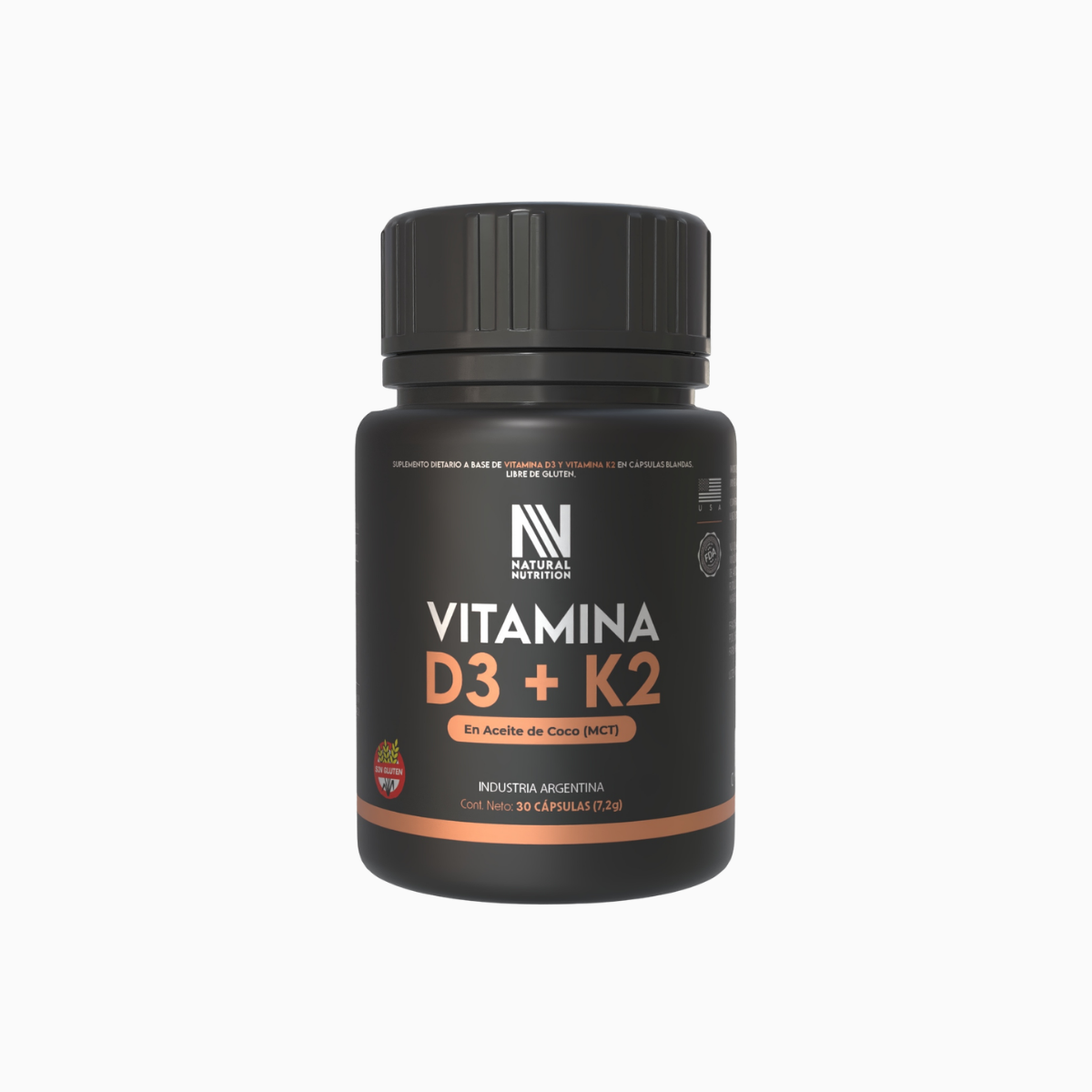 Vitamina K2 + D3 — Natural Nutrition