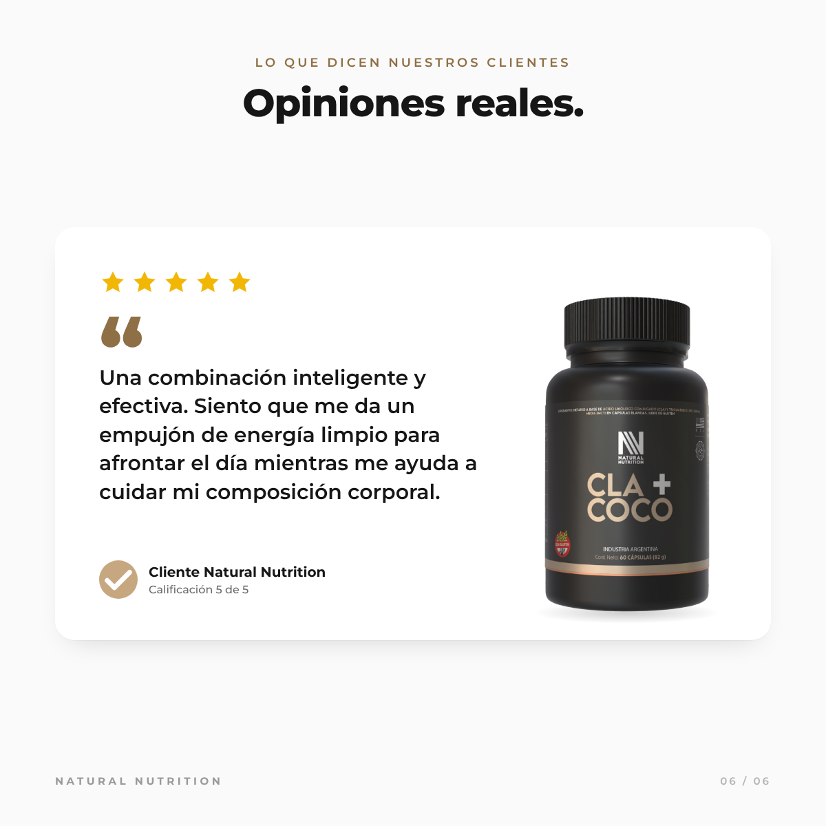 CLA + Aceite de Coco — información del producto 6