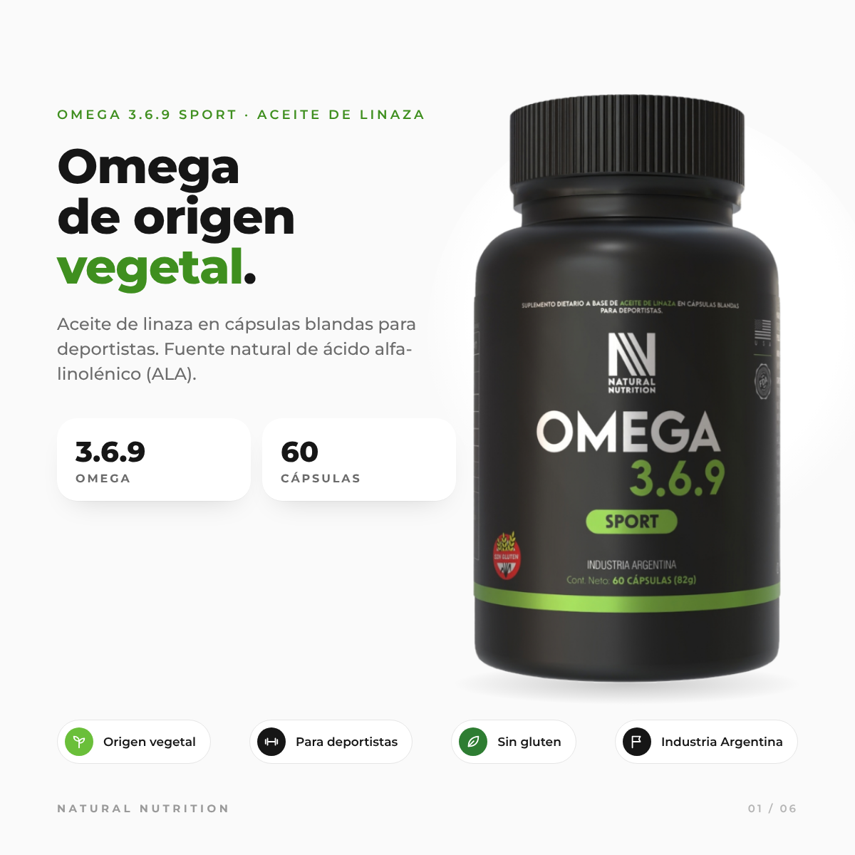 Omega 3-6-9 en Cápsulas Blandas — información del producto 4
