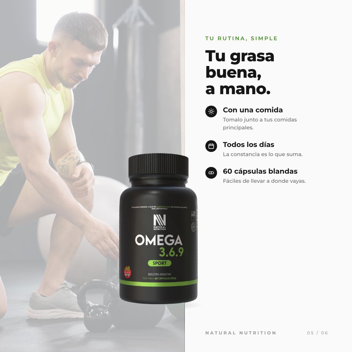 Omega 3-6-9 en Cápsulas Blandas — información del producto 6