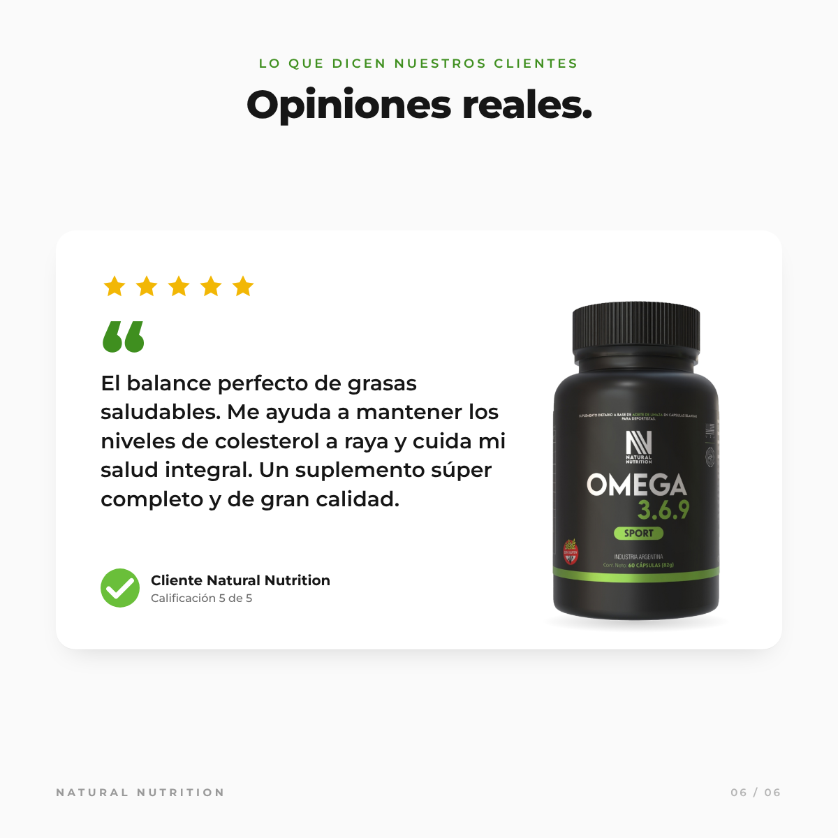 Omega 3-6-9 en Cápsulas Blandas — información del producto 1