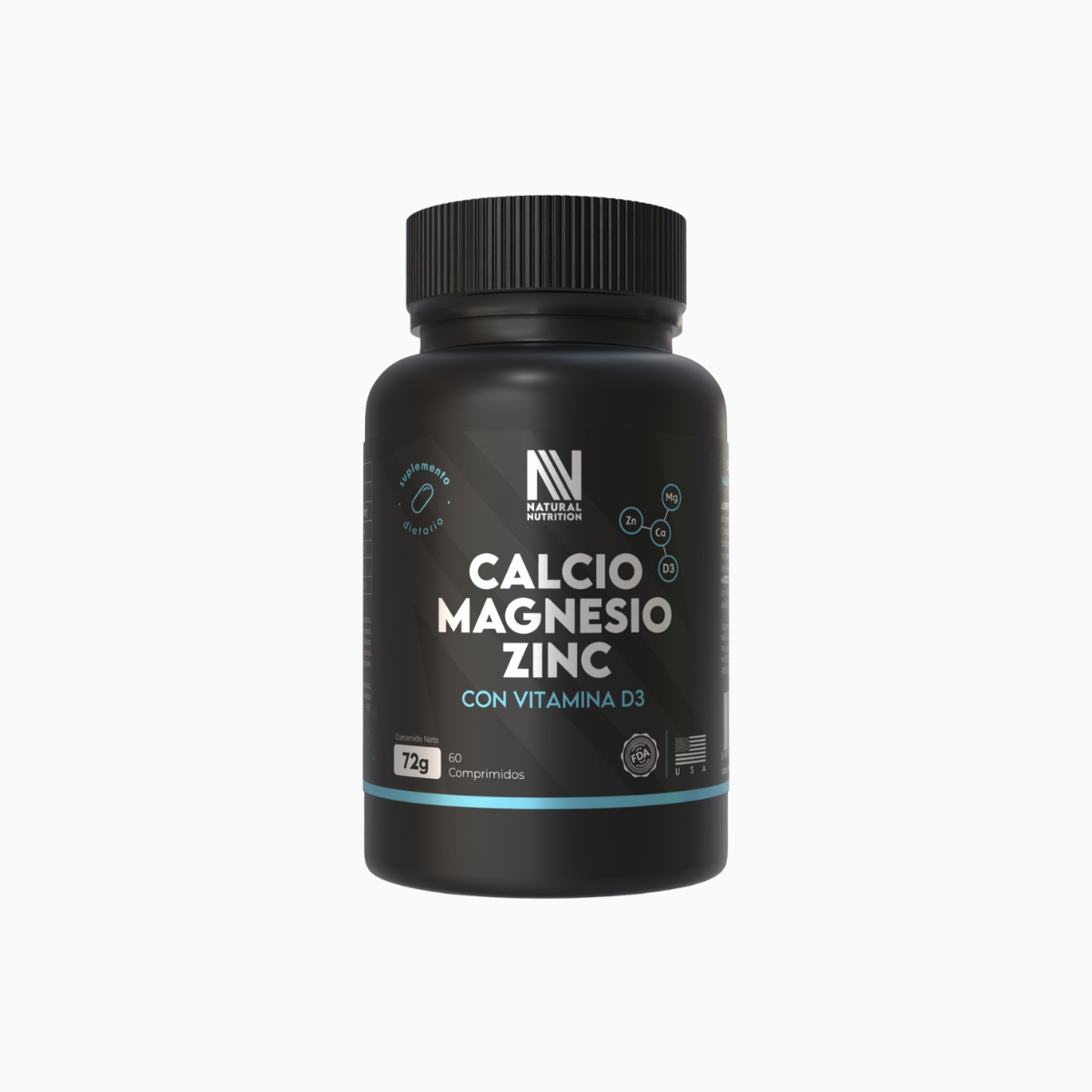Calcio + Magnesio + Zinc + Vitamina D3 — Natural Nutrition