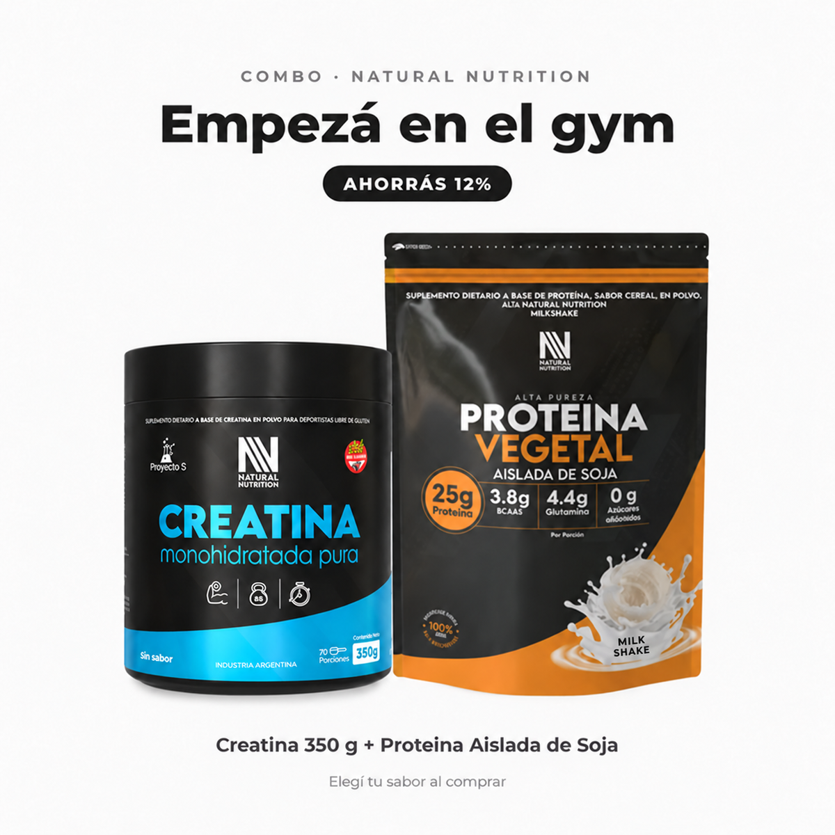 Combo Empezá en el gym
