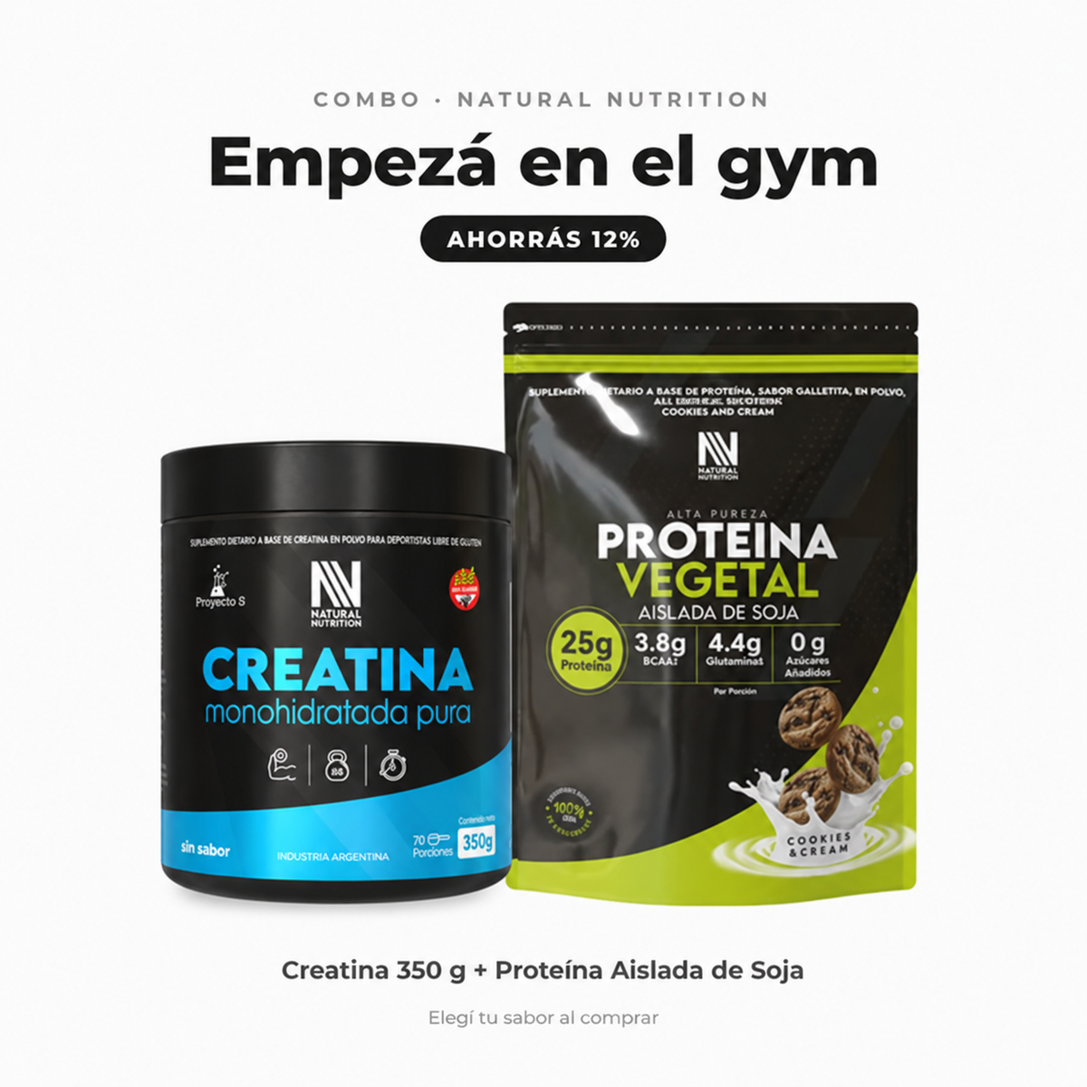 Combo Empezá en el gym