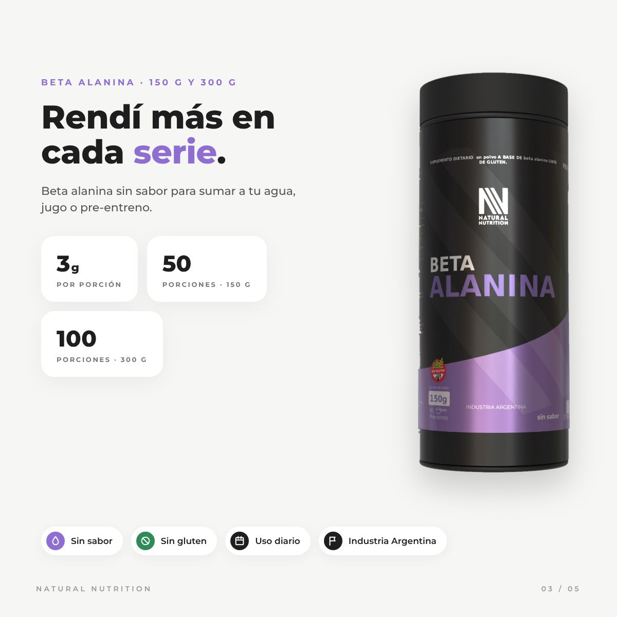 Beta Alanina: dato clave