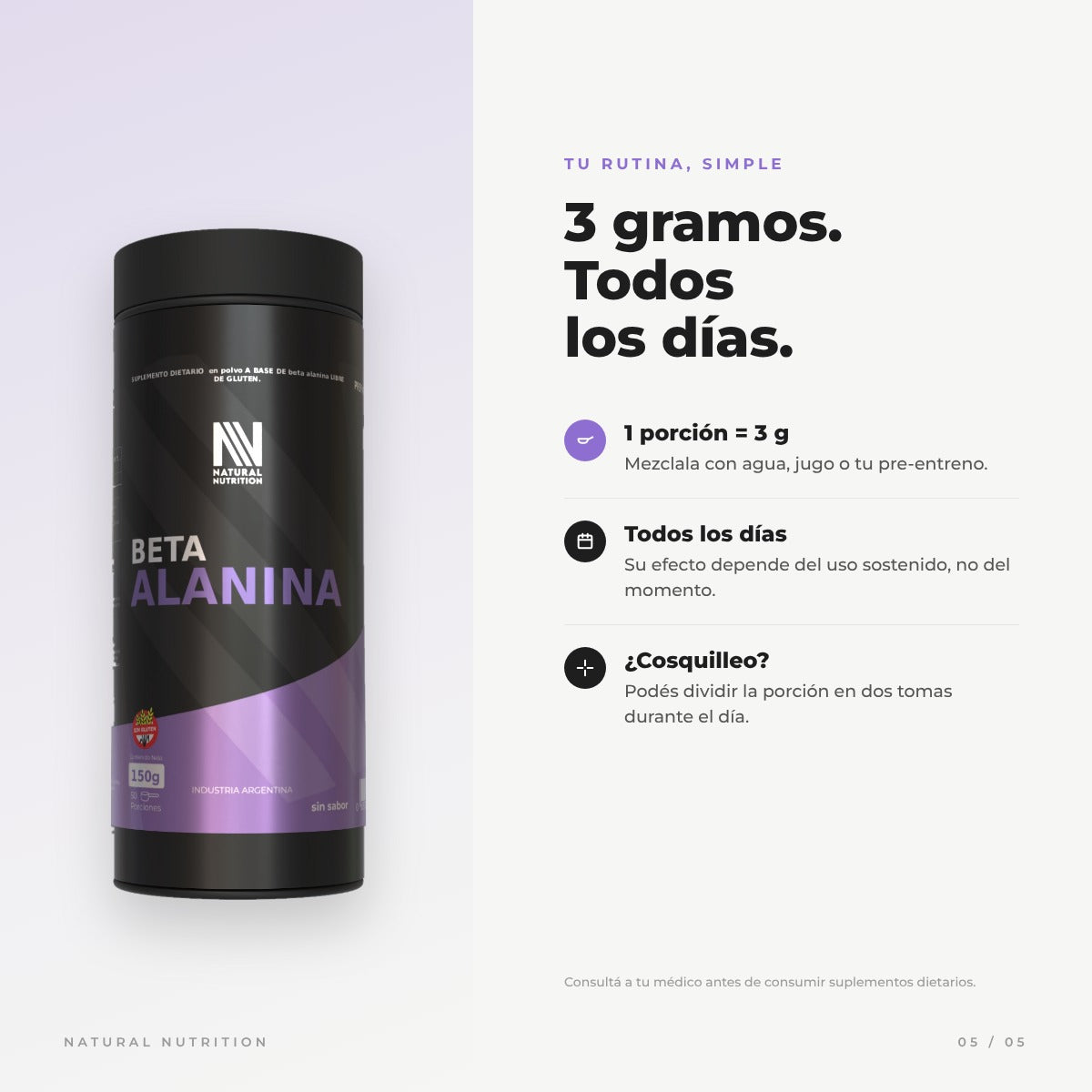 Beta Alanina: tu rutina