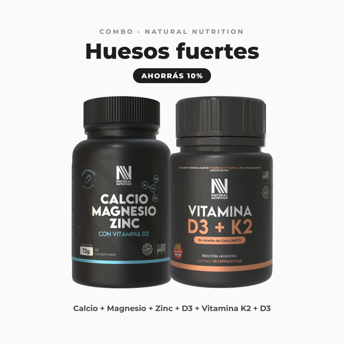 Combo Huesos fuertes | Natural Nutrition