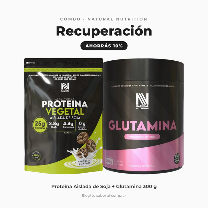 Combo Recuperación — Cookies and Cream | Natural Nutrition