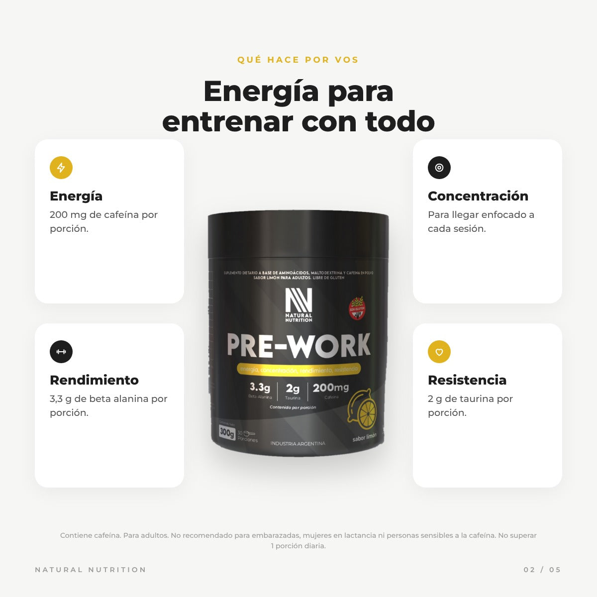Pre-Work Pre-Entreno: qué hace por vos
